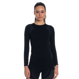 Thermoform Extreme Kadın Seamless Termal Sweatshirt Siyah - 2
