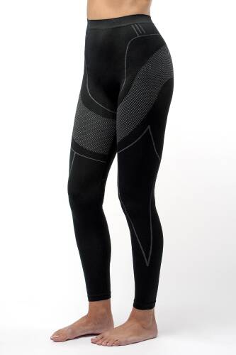 Thermoform Extreme Kadın Seamless Termal Uzun Kollu İçlik Seti Siyah - 4