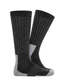 Thermoform Extreme Unisex Çorap 3'lü Paket Siyah-Gri-Antrasit - 6