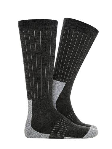 Thermoform Extreme Unisex Çorap 3'lü Paket Siyah-Gri-Antrasit - 6