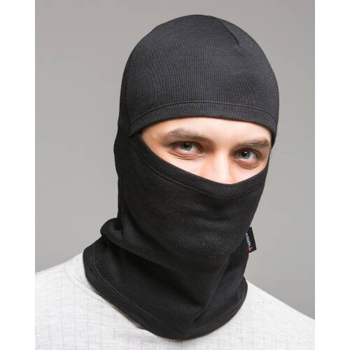 Thermoform Heavy Kar Yüz Maskesi Balaclava Siyah - 1