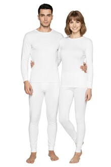 Thermoform Heavy Unisex Termal İçlik Seti Beyaz - 2