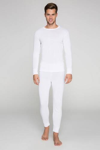 Thermoform Heavy Unisex Termal İçlik Seti Beyaz - 7