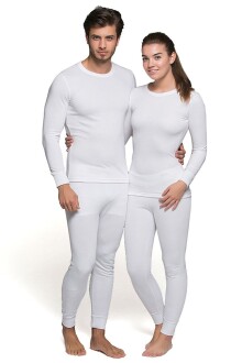 Thermoform Heavy Unisex Termal İçlik Seti Beyaz