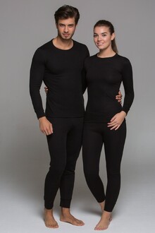 Thermoform - Thermoform Heavy Unisex Termal İçlik Seti Siyah