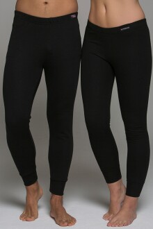 Thermoform Heavy Unisex Yetişkin Outdoor Kışlık Termal Alt İçlik Siyah