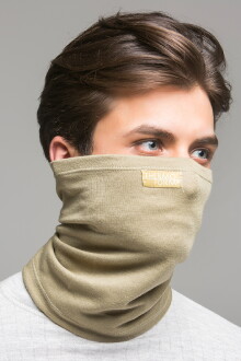 Thermoform Heavy Yetişkin Boyunluk Yüz Maskesi Kum - 2