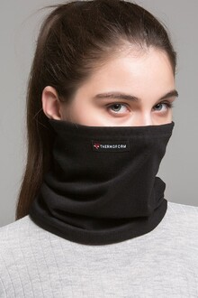 Thermoform - Thermoform Heavy Adult Half Face Mask Black