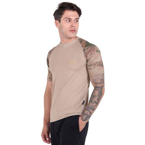 Thermoform Microfiber Kısa Kollu Fanila Jnd.Kamuflaj