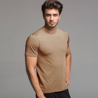 Thermoform Microfiber Short Sleeve Undershirt Nano