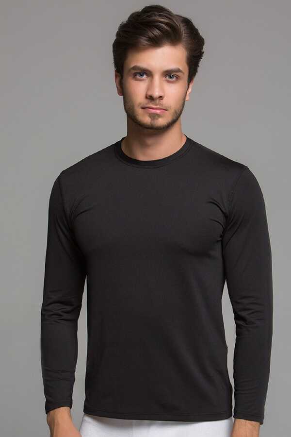  Thermoform Microfiber Uzun Kollu Fanila Siyah