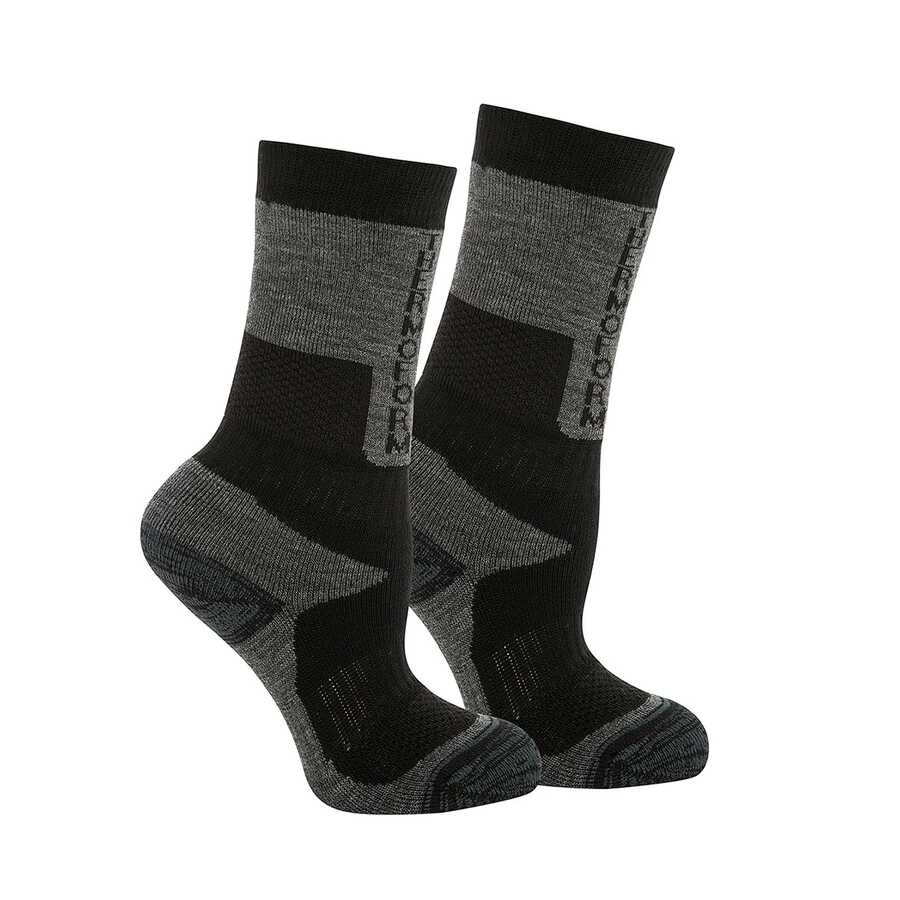  Thermoform Outdoor Çocuk Çorap Siyah