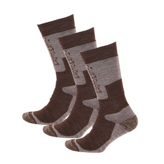 Thermoform Outdoor Socks Brown Pack Of 3