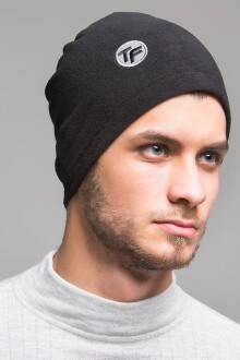 Thermoform Polar Unisex Eldiven Bere Boyunluk Seti Siyah - 9