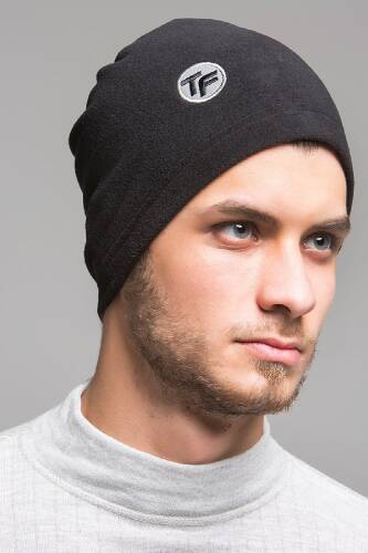 Thermoform Polar Unisex Eldiven Bere Boyunluk Seti Siyah - 9