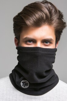 Thermoform Polar Unisex Eldiven Bere Boyunluk Seti Siyah - 7