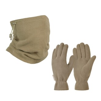 Thermoform Polar Unisex Eldiven-Boyunluk Seti Kum 