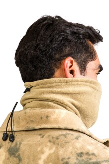 Thermoform Polar Unisex Eldiven-Boyunluk Seti Kum - 3