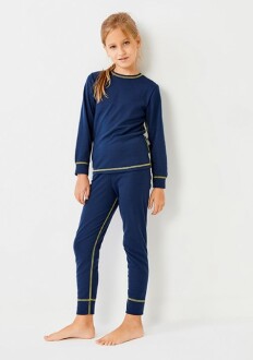 Thermoform Ribana Unisex Çocuk Termal İçlik Set Lacivert - 5