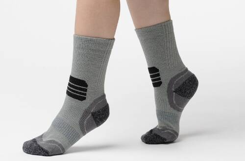 Thermoform Running Çocuk Çorap Gri - 5