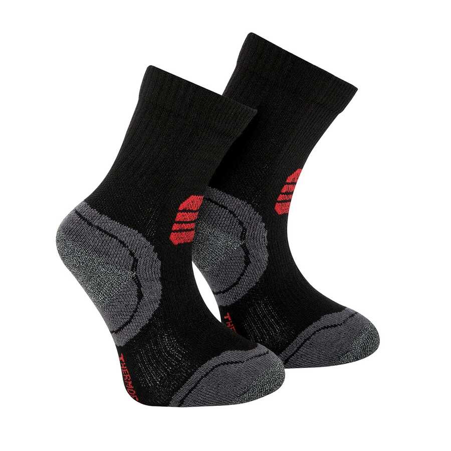  Thermoform Running Çocuk Çorap Siyah
