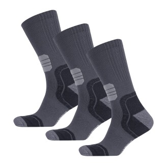 Thermoform Running Çorap Unisex 3'lü Paket Antrasit 