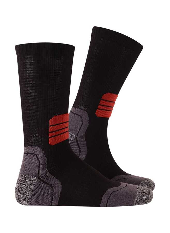  Thermoform Running Çorap Unisex Siyah
