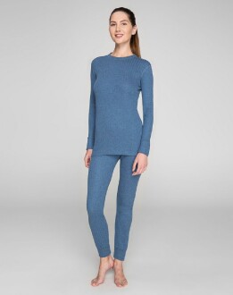 Thermoform Soft Termal Alt ve Üst İçlik Set Lacivert - 6