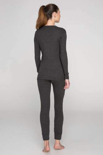 Thermoform Soft Termal İçlik Set Antrasit - 9