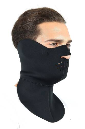 Thermoform Softshell Maske Siyah - 2