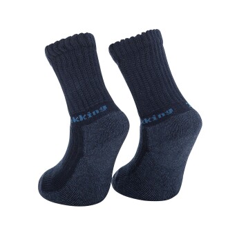 Thermoform Trekking Extra Dolgulu, Darbe Emici Kışlık Çocuk Çorap Lacivert - 2