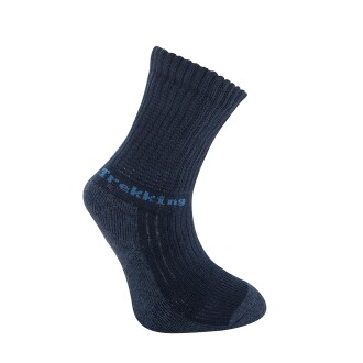 Thermoform Trekking Extra Dolgulu, Darbe Emici Kışlık Çocuk Çorap Lacivert - 3