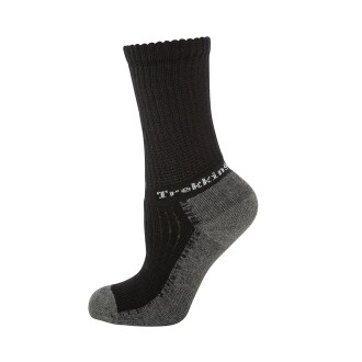 Thermoform Trekking Extra Dolgulu, Darbe Emici Kışlık Unisex Çocuk Çorap 3'lü Paket Siyah - 5
