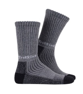 Thermoform Trekking Yürüyüş Kampçı Avcı Çorap Antrasit 3'lü Paket - 2