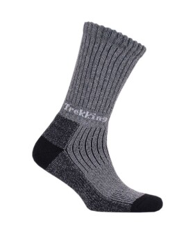 Thermoform Trekking Yürüyüş Kampçı Avcı Çorap Antrasit 3'lü Paket - 4