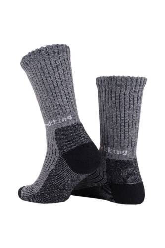 Thermoform Trekking Yürüyüş Kampçı Avcı Çorap Antrasit - 2