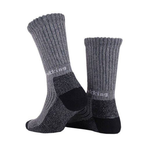 Thermoform Trekking Yürüyüş Kampçı Avcı Çorap Karışık Renk 3'lü Paket - 5