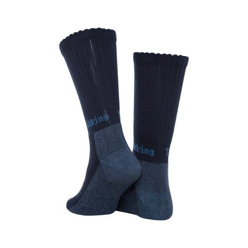Thermoform Trekking Yürüyüş Kampçı Avcı Çorap Lacivert 3&apos;lü Paket - 3