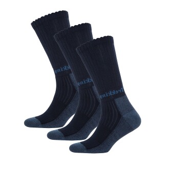 Thermoform Trekking Yürüyüş Kampçı Avcı Çorap Lacivert 3'lü Paket 