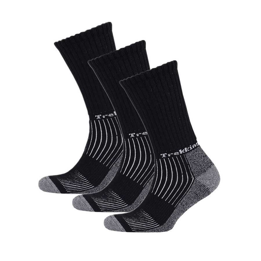  Thermoform Trekking Yürüyüş Kampçı Avcı Çorap Siyah 3'lü Paket