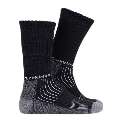 Thermoform Trekking Yürüyüş Kampçı Avcı Çorap Siyah 3'lü Paket