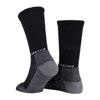 Thermoform Trekking Yürüyüş Kampçı Avcı Çorap Siyah 3'lü Paket - 6