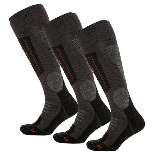 Thermoform Ultimate Socks Set Of 3 Burgundy