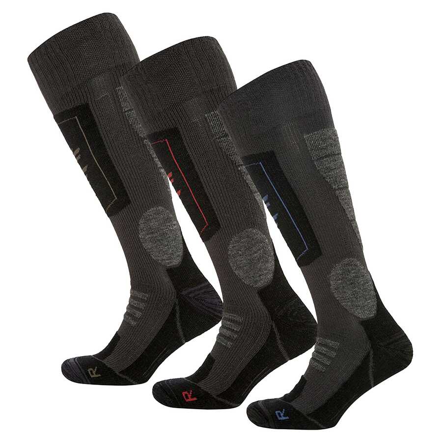  Thermoform Ultimate Çorap 3'lü Paket Lacivert-bordo-haki