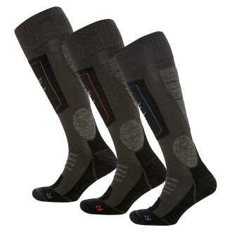 Thermoform Ultimate Çorap 3'lü Paket Lacivert-Bordo-Haki 