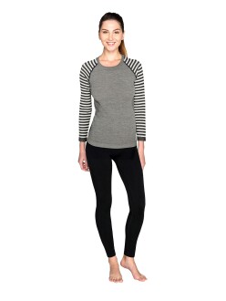 Thermoform Ultimate Merino Kadın Seamless Termal Uzun Kollu İçlik Seti Antrasit