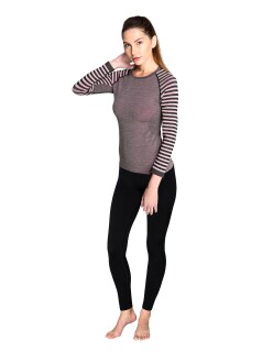 Thermoform Ultimate Merino Kadın Seamless Termal Uzun Kollu İçlik Seti Pembe