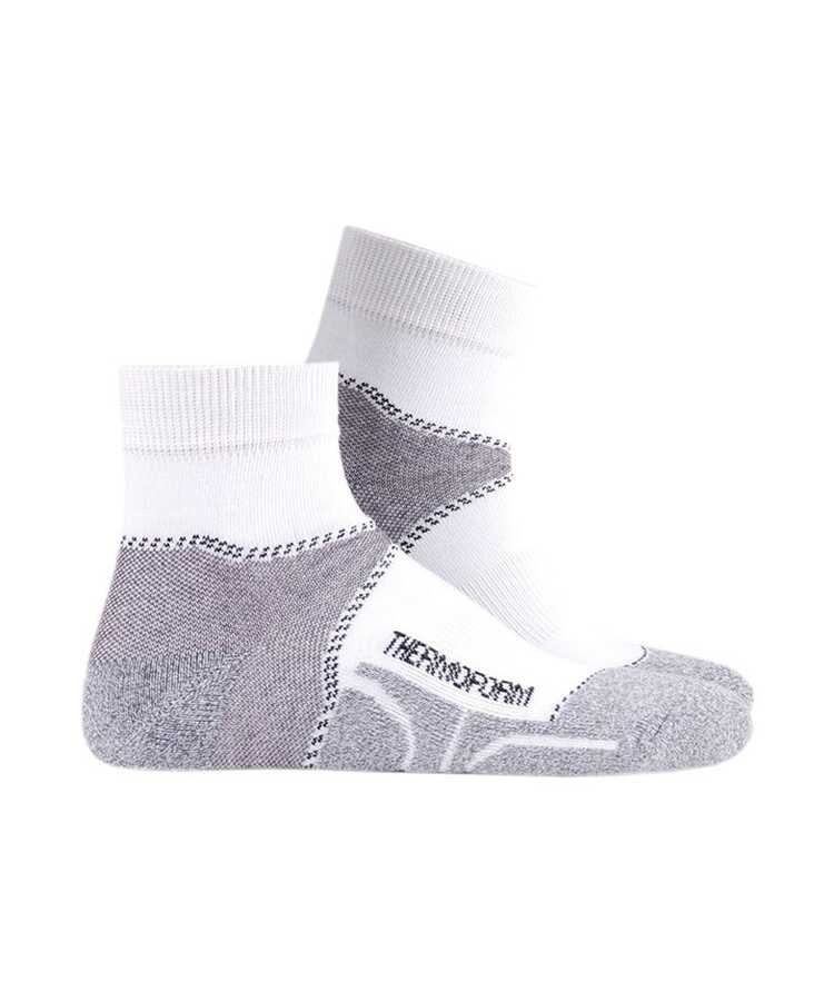  Thermoform Unisex Walking Patik Çorap Beyaz