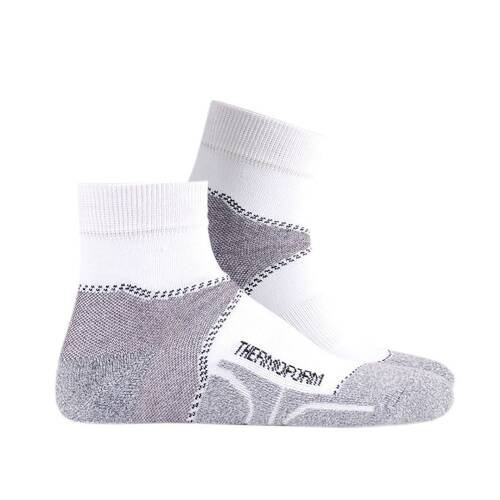 Thermoform Unisex Walking Patik Çorap Beyaz 3'lü Paket - 3