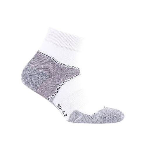 Thermoform Unisex Walking Patik Çorap Beyaz 3'lü Paket - 5